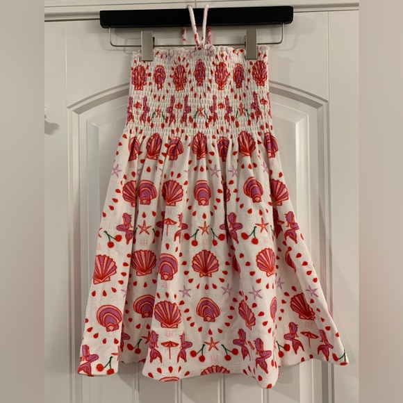 Hill House Pink and White Swim Coverup - Picture 4 of 6